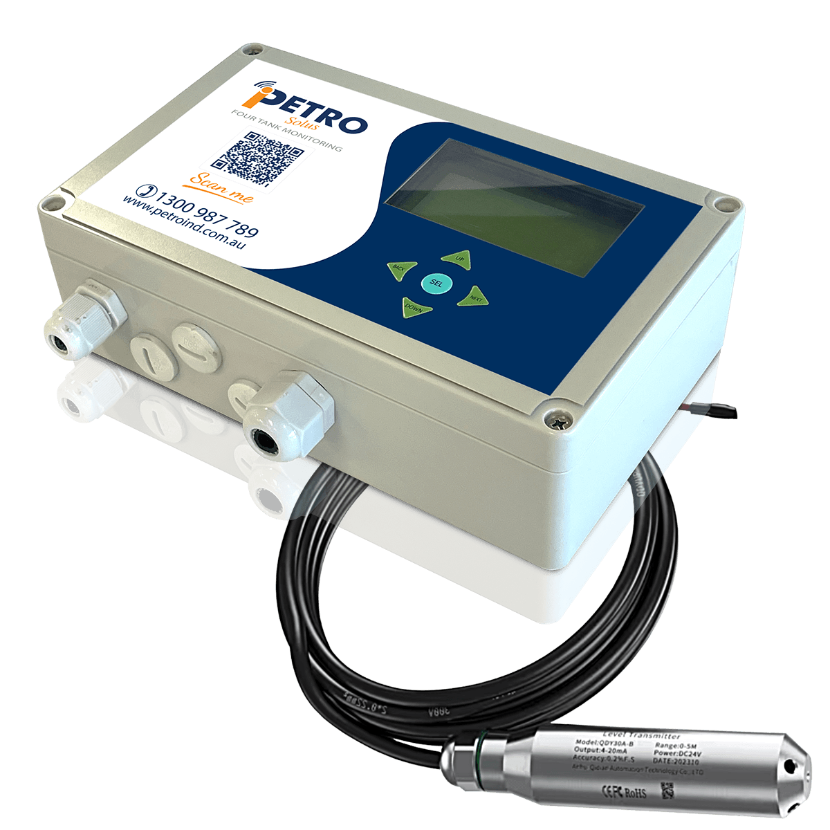 iPETRO Solus Off-line Automatic Tank Gauge c/w one Probe