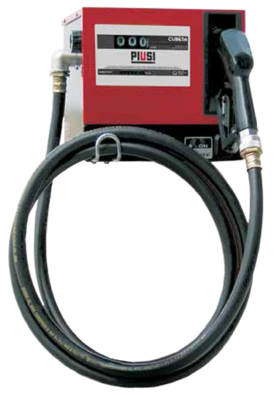 PIUSI 240V AC CUBE Pump - 70lpm, comprising 70/33 Pump, K33 Meter, 4m Delivery Hose, A60 Auto Nozzle