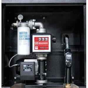 PIUSI 240V AC Pump with ST Box combo - Lockable Cabinet