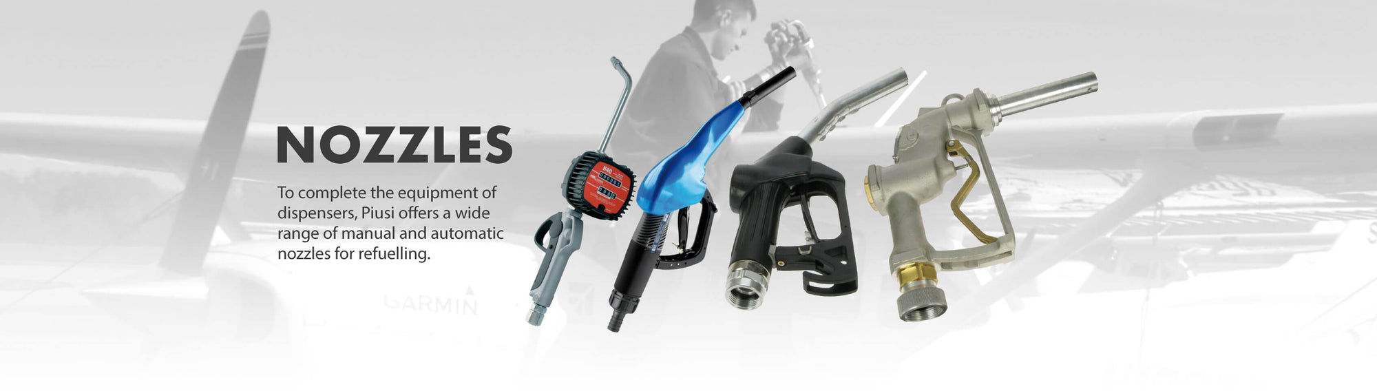 Piusi Dispensing Nozzles