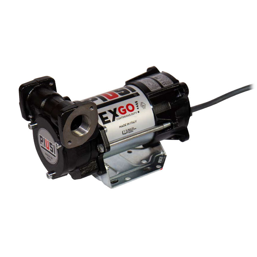 PIUSI EXGO 12V DC ATEX Continuous Vane Pump - 32lpm